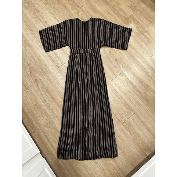 Amuse Society Forever And A Day Striped V-Neck Maxi Dress - Picture 5 of 16